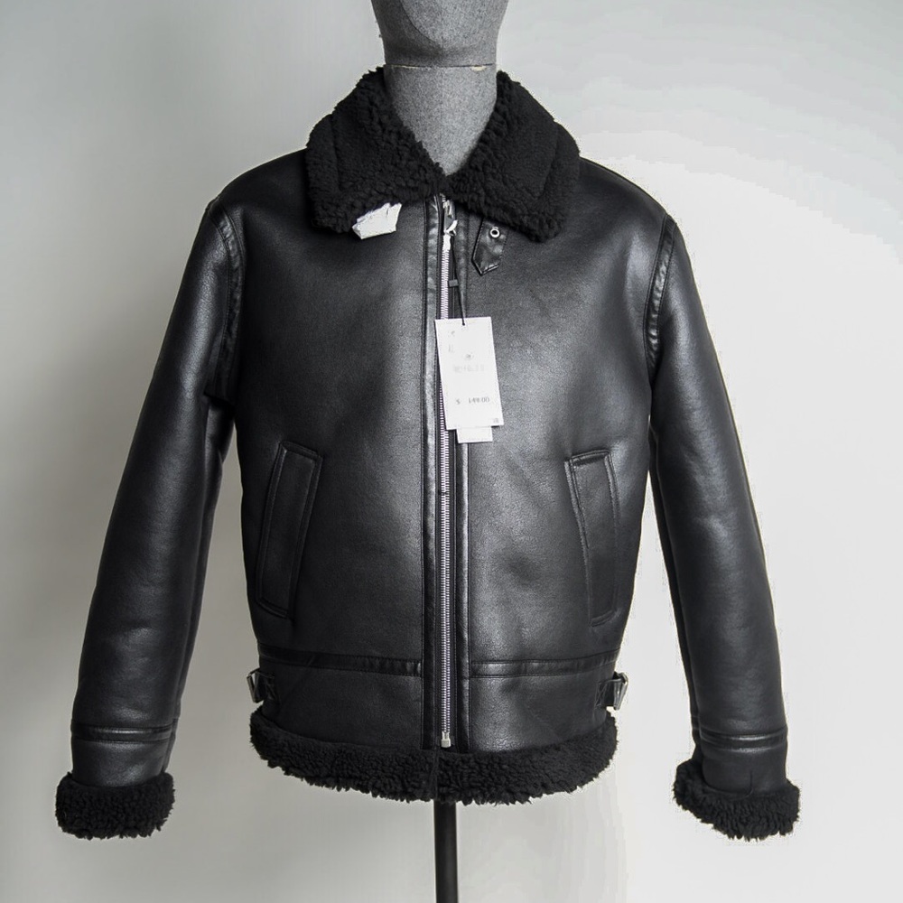 Zara Shearling jacket